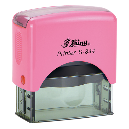 Utah Notary Stamp - Shiny S844 (Pink)