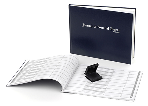 Utah Hard Cover Notary Journal - 488 Entries